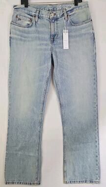Outerknown ~Men's 33×30~Light Blue Denim The Dunes Straight Organic Cotton Jeans
